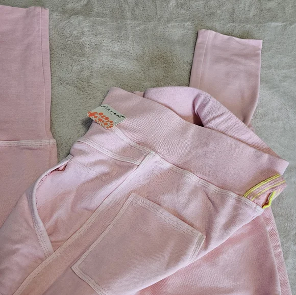 Free People On The Road Pants in Petal Pink - Picture 12 of 16